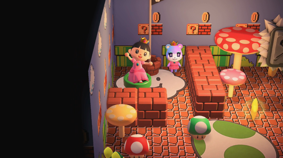 Animal Crossing: New Horizons – Mario items and Pie! – Crystal Dreams